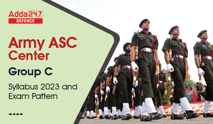 Army ASC Center Group C Syllabus