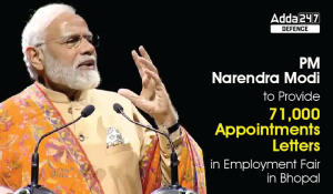 PM Narendra Modi to Provide 71,000 Appointments Letters in Employment Fair in Bhopal