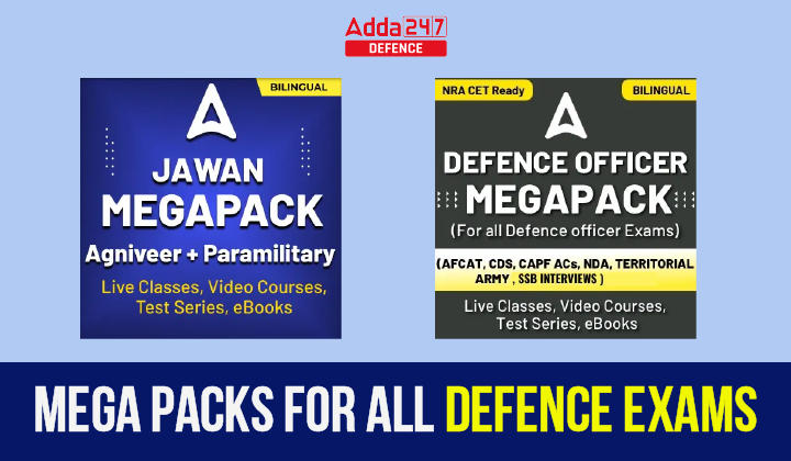 Mega Packs For All Defence Exams