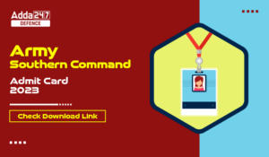 Army Southern Command Admit Card 2023, Check Download Link-01