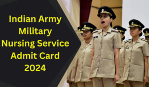 Indian Army MNS Admit Card 2024 Out, Download Hall Ticket
