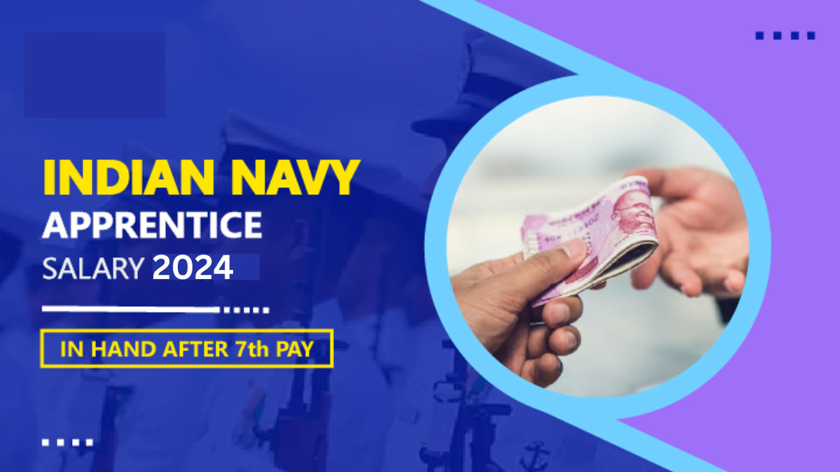 indian navy apprentice salary 2024