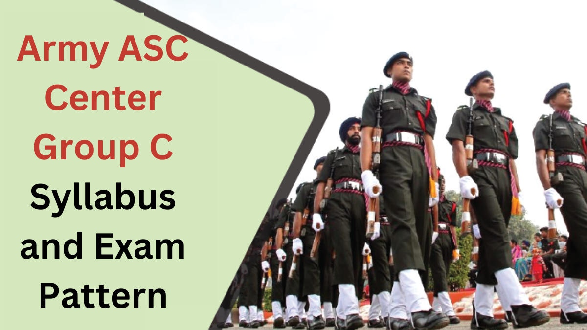 Army ASC Centre South Group C Syllabus 2024