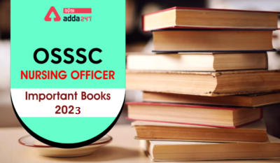 OSSSC Nursing Officer Important Books