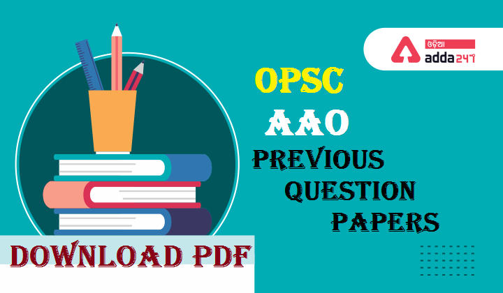 OPSC AAO Previous Question Papers PDF