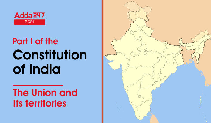 Part I of the Constitution of India