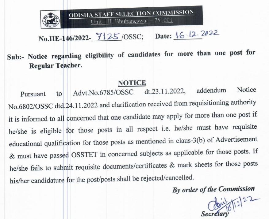 OSSC TGT Teacher Eligibility 2022 DSE Odisha Teacher Age Limit_3.1