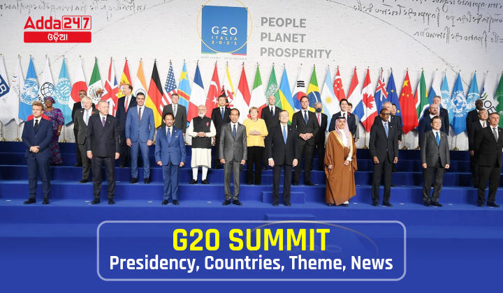 G20 Summit - Presidency, Countries, Theme, News
