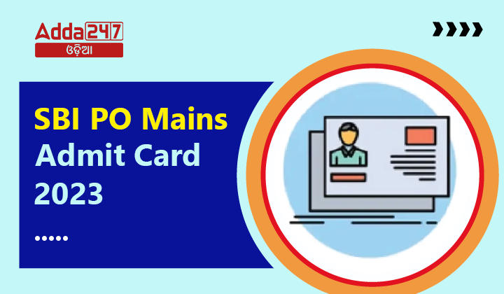 SBI PO Mains Admit Card 2023