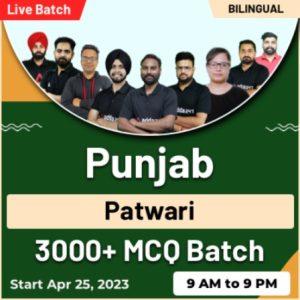 Punjab patwari 