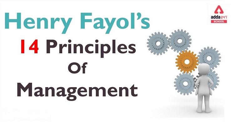 Principles of Management fayol