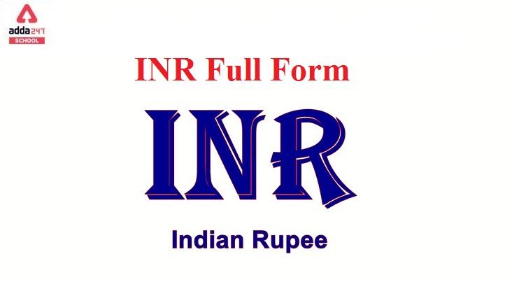 Full form of INR