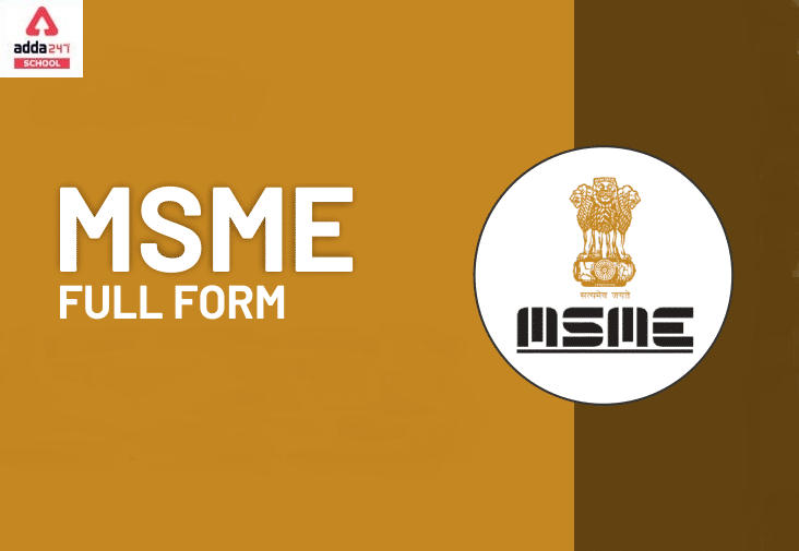 MSME Full Form Meaning in Banking