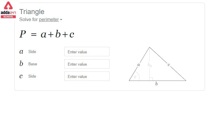 Perimeter of Triangle Formula, Definition, and Examples