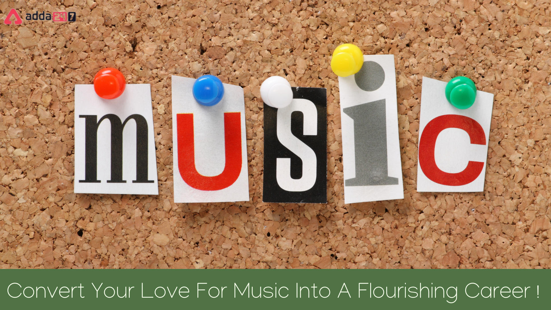 Convert your love for MUSIC into a flourishing career