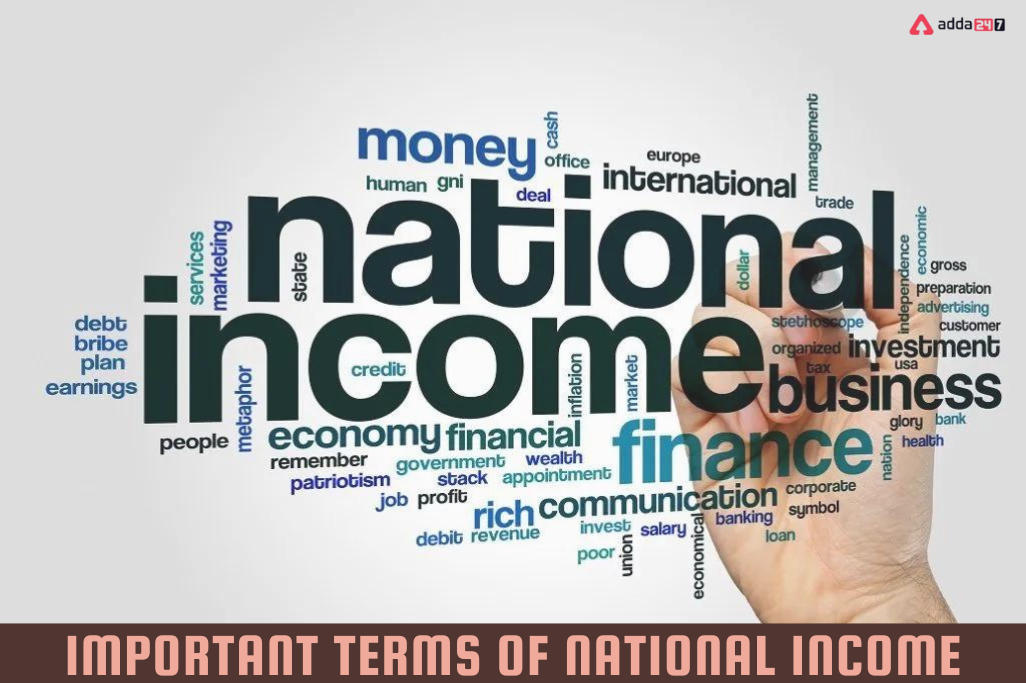Important Terms Of National Income