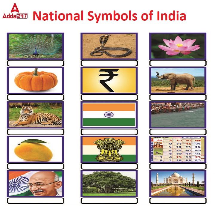 National Symbols of India in the forest - Art Starts