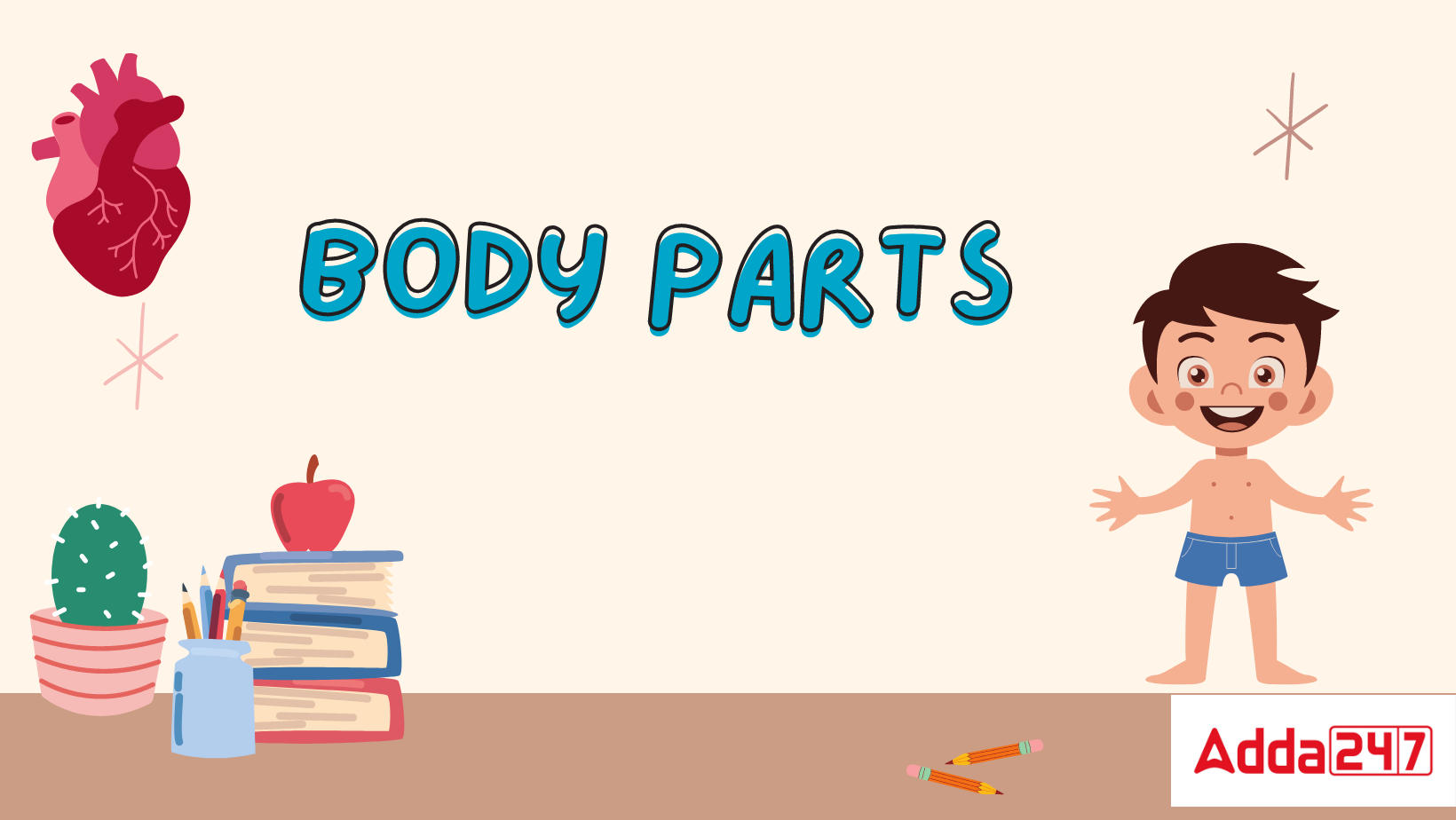 Body Parts Name in English with Pictures  Human body parts, Body parts,  Human body