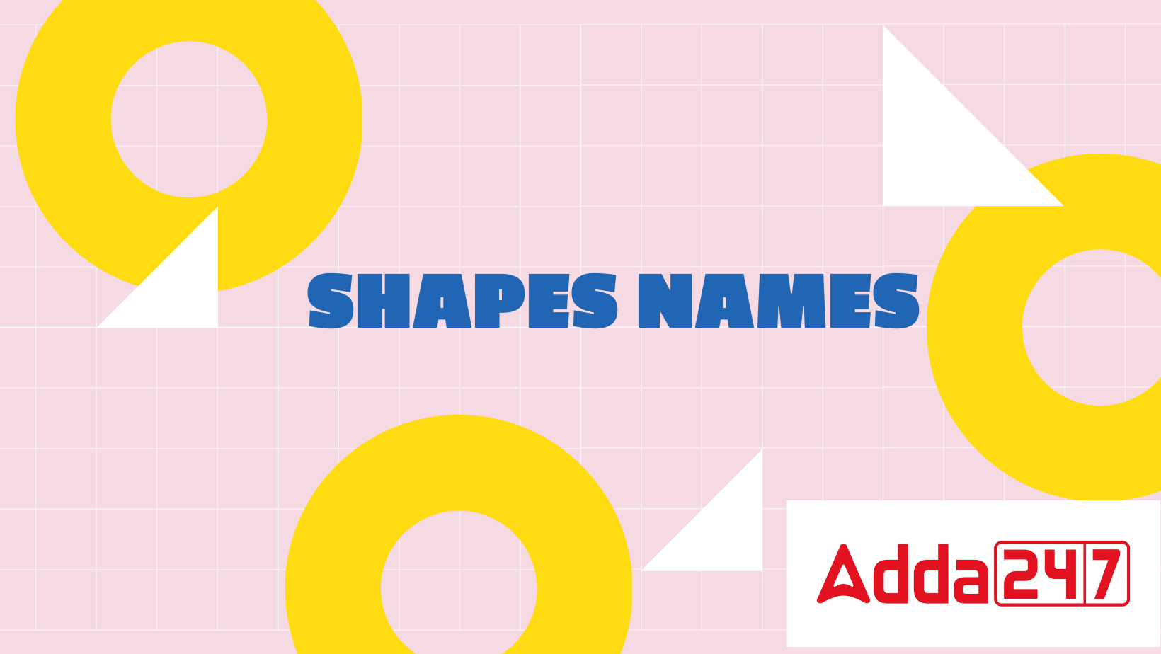 Shapes names with images practice Chart