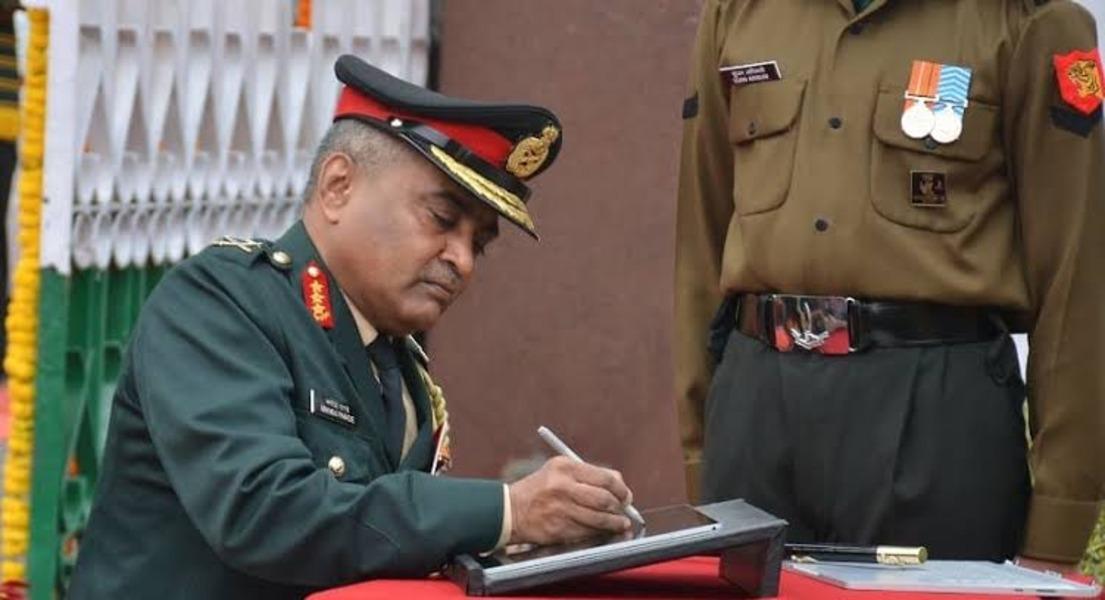 Indian Army Chief Manoj Pandey