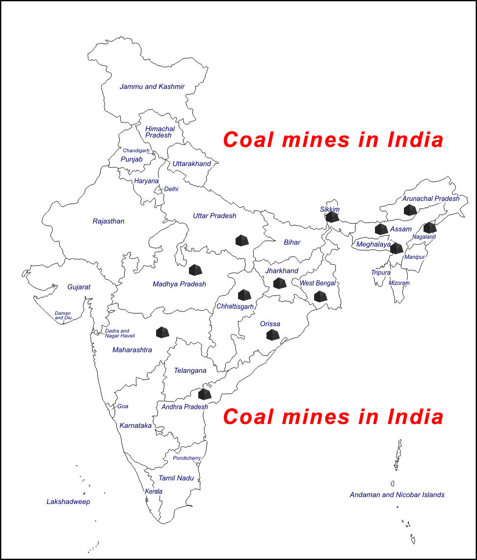 coal mines in India
