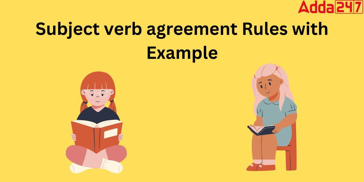 Subject verb agreement: