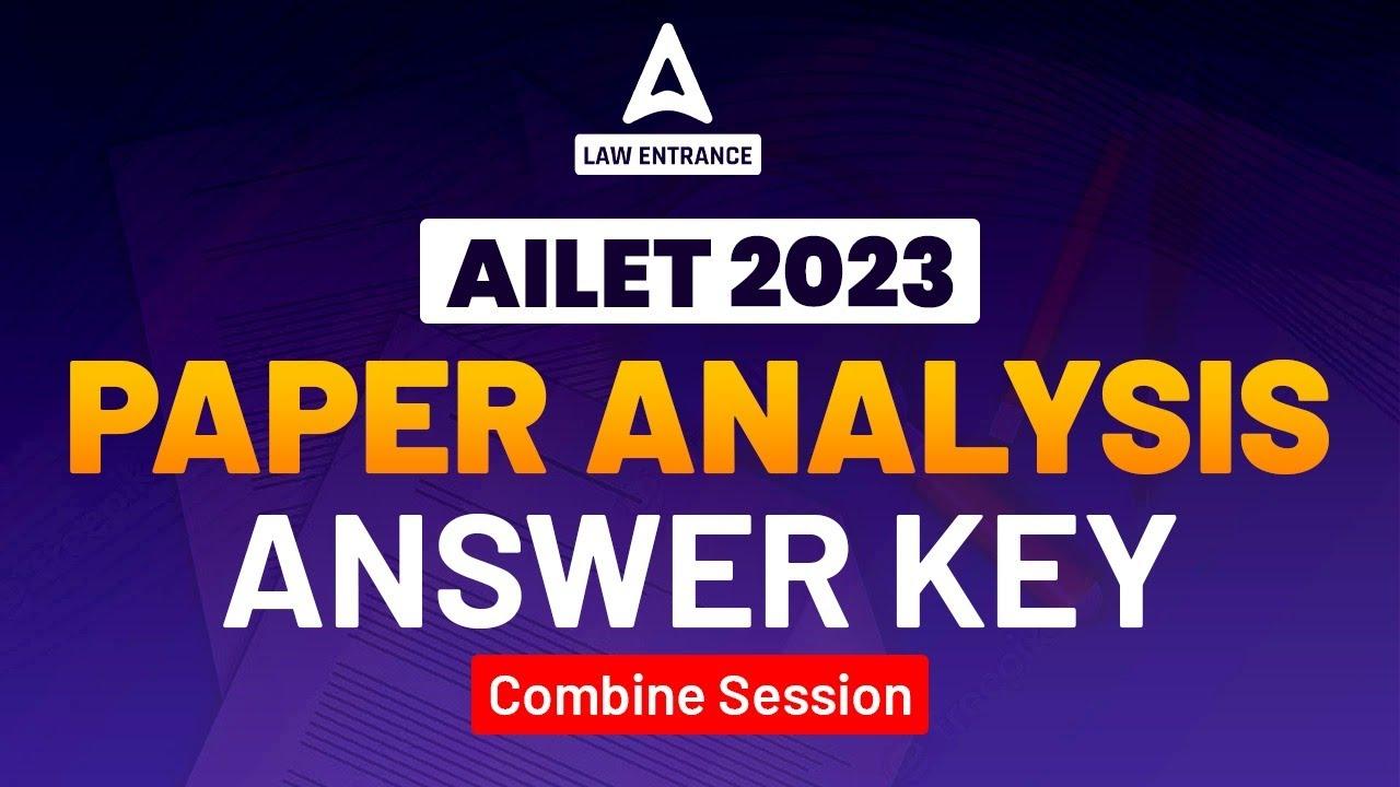 AILET exam analysis 2023