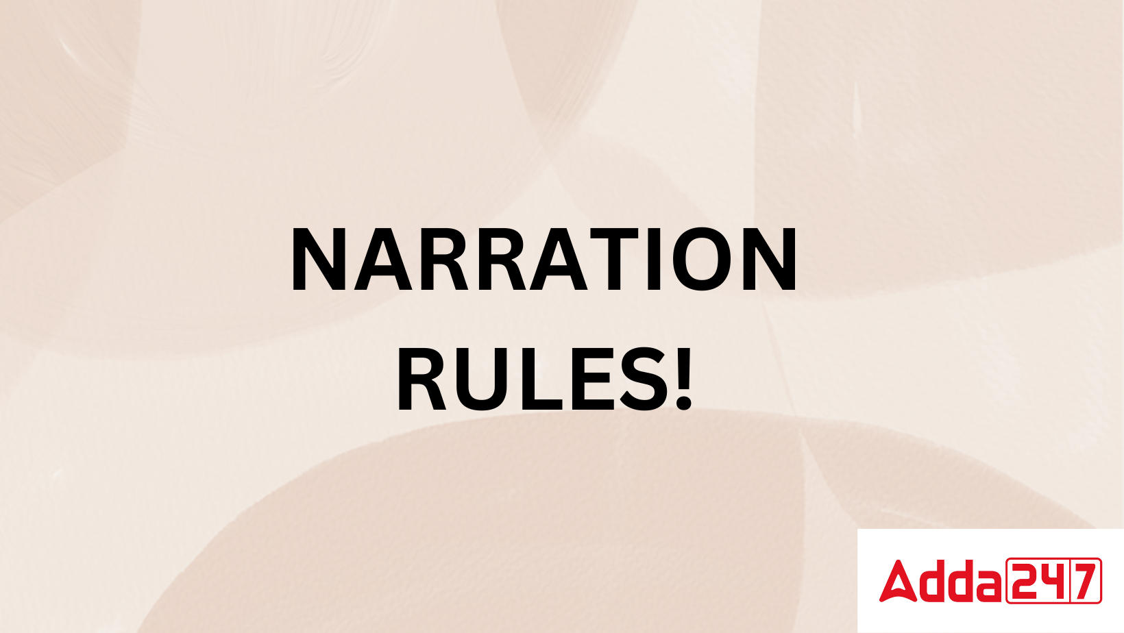 Narration Rules Chart with Examples in English Grammar_20.1