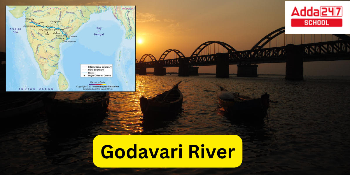 Godavari River Length, Origin, Map and Tributaries_20.1