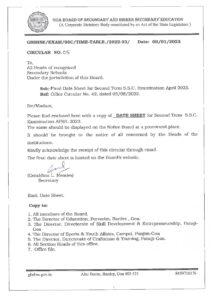Goa Board HSSC Date Sheet 2023 pdf_2.1