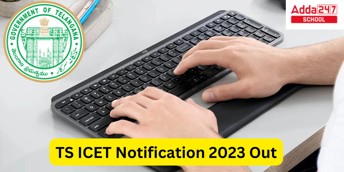 TS ICET Notification 2023 Out