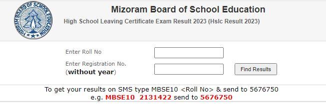 MBSE HSLC Result 2023 Out, Mizoram 10th Class Result Link_30.1