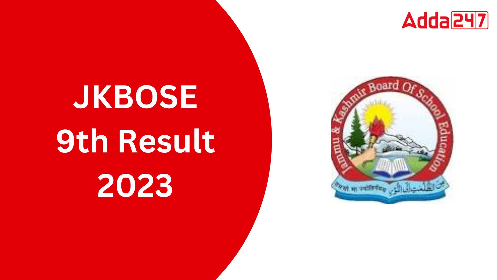 JKBOSE 9th Result 2023