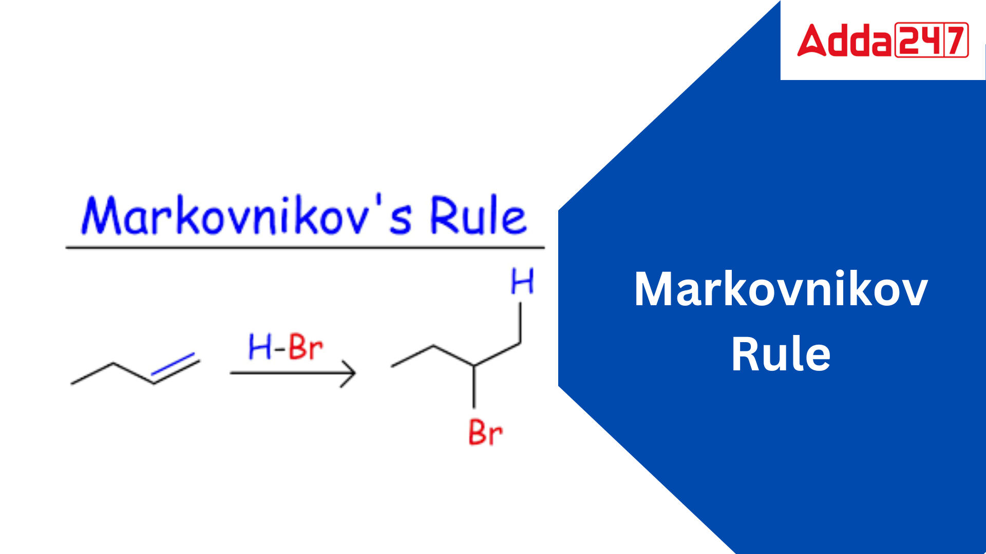 Markovnikov Rule
