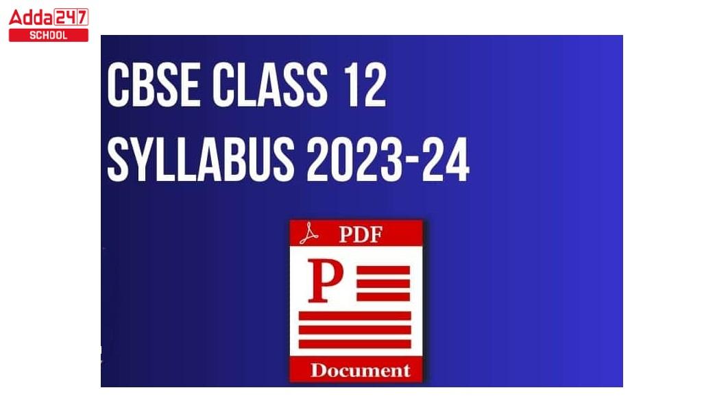 CBSE Class 12 Psychology Syllabus 2023-24