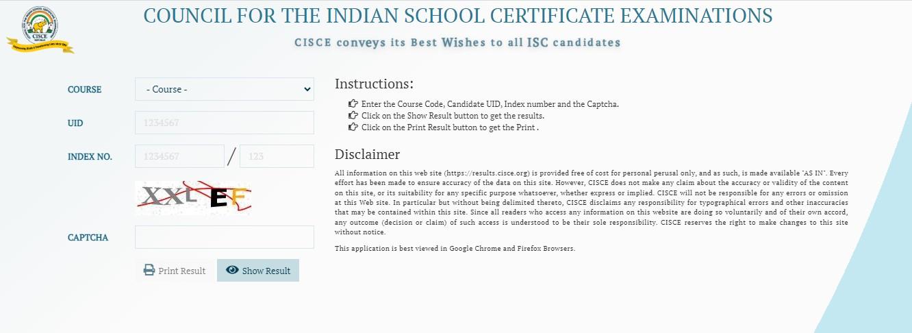 ISC Compartment Result 2023 for Class 12, 10 Out_3.1