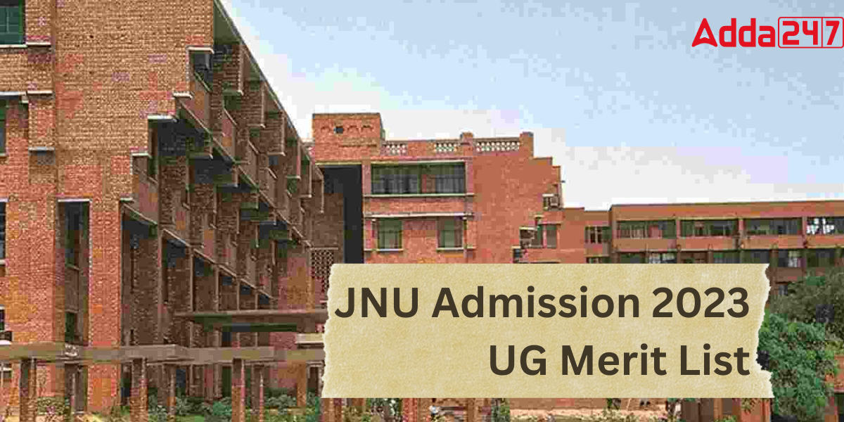JNU Merit list 2023