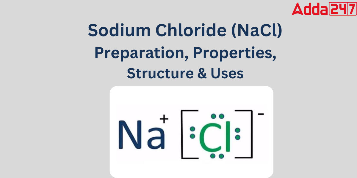 Sodium Chloride Nacl Formula
