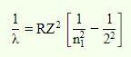 Rydberg Equation Definition, Formula, Constant, Examples_10.1
