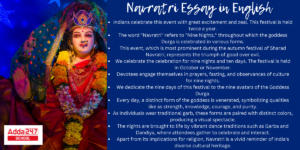 Navratri Essay and Speech in English- 10 Points on Navratri