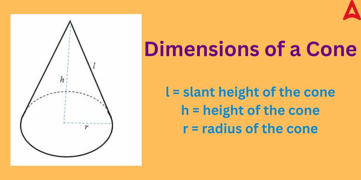 Dimensions of a Cone