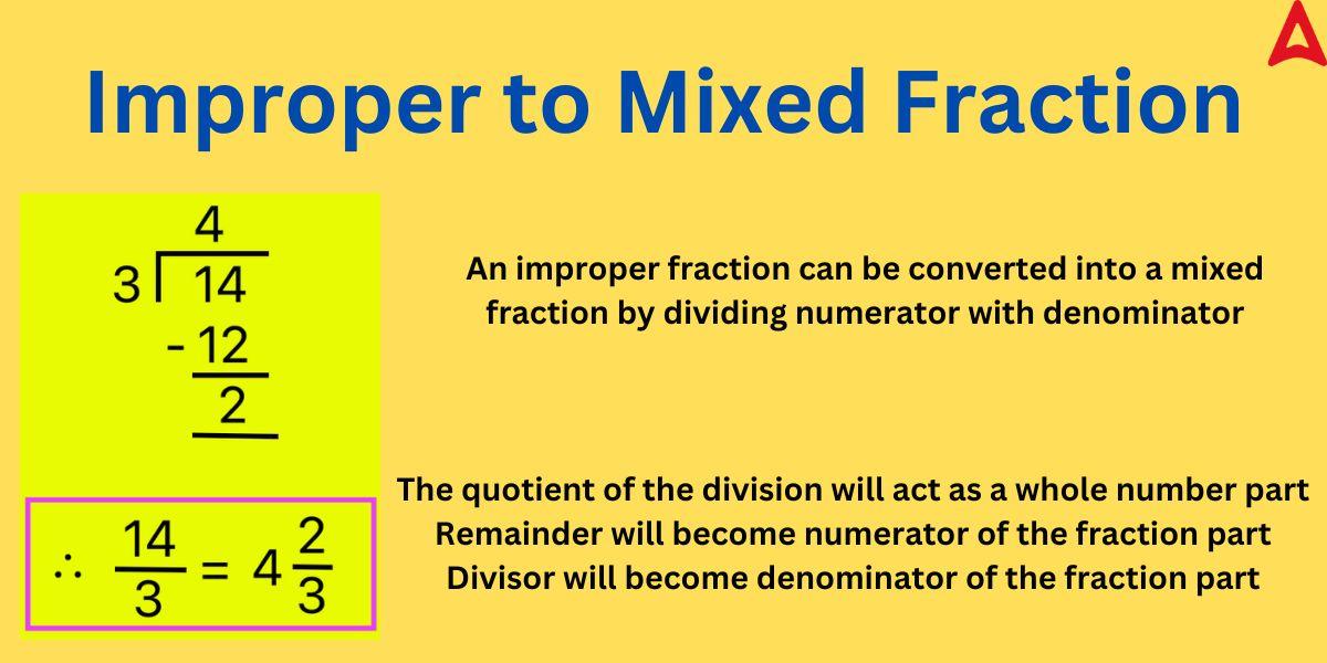 Improper to Mixed Fraction