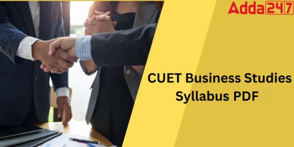 CUET Business Studies Syllabus
