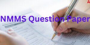 NMMS Question Paper