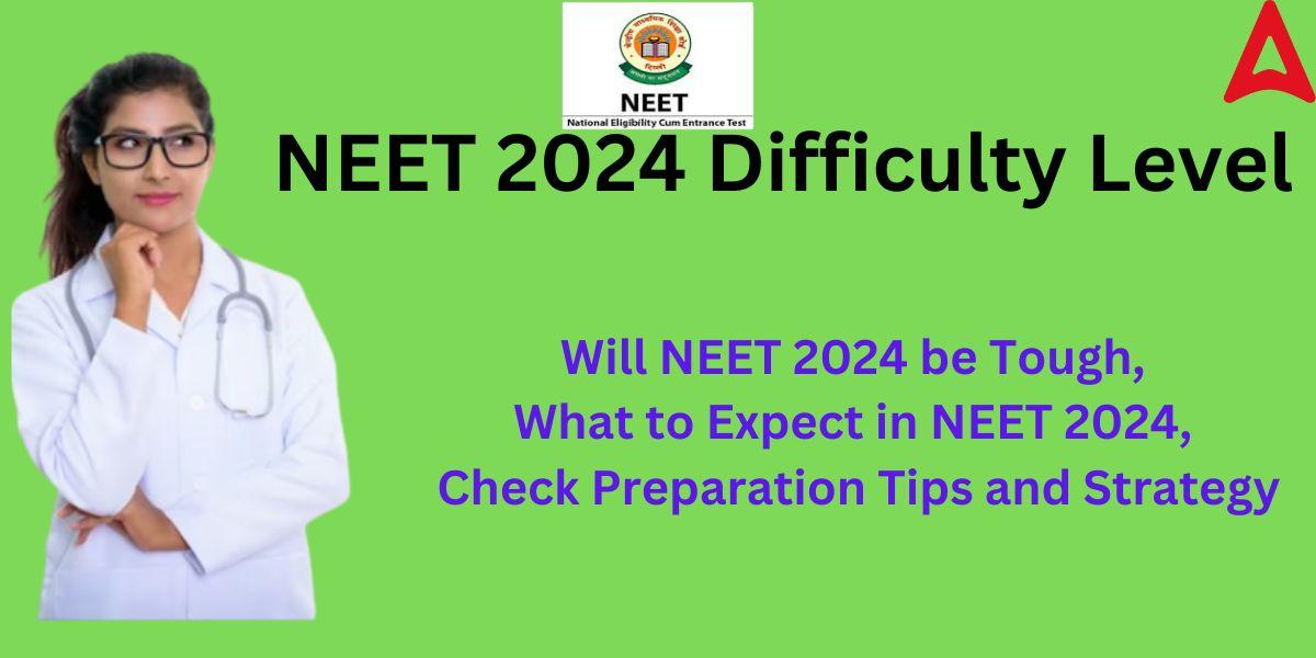 NEET 2024 Difficulty Level