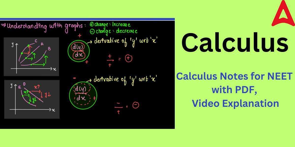 Calculus Notes for NEET