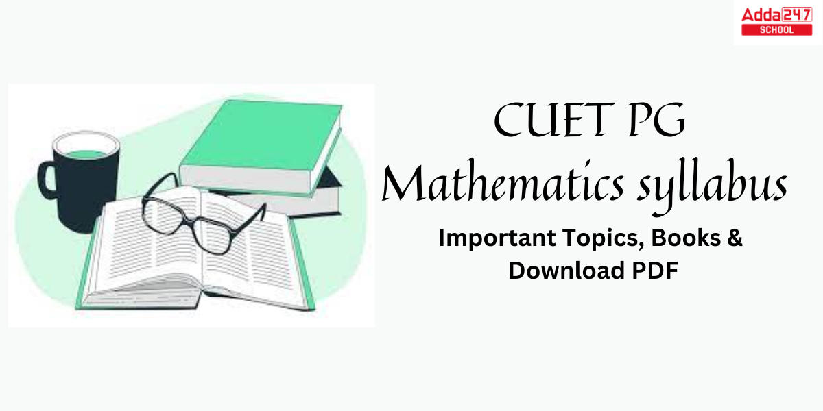 CUET PG Mathematics syllabus