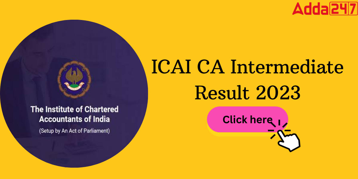 ICAI CA Inter Result 2023