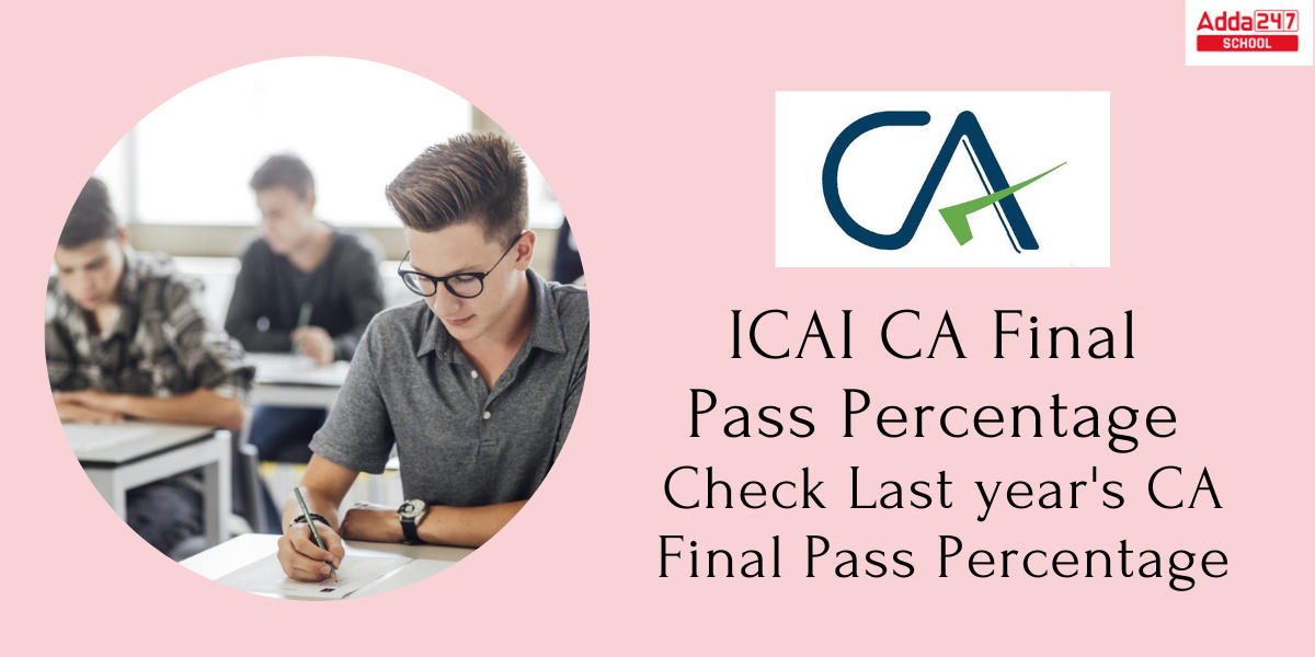 CA Final Pass Percentage 2023