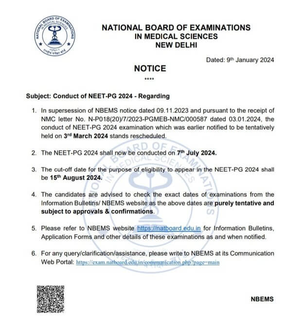 NEET PG 2024: Exam Date (Revised), Application Form (Soon), Eligibility, Exam Pattern -_6.1